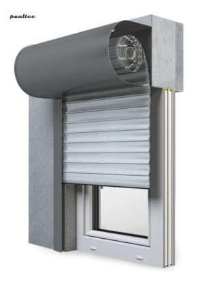 1 Silber Fenster Rollladen SKO-P Vorbaurollladen Aluprof