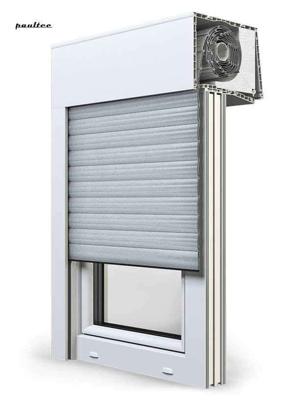 1 Silber Fenster Rollladen SKT Opoterm Aluprof